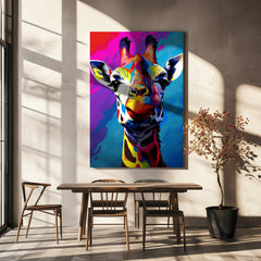 Giraffe Pop Art by Andreas Magnusson