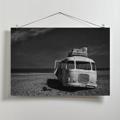 Beached Bus by Yvette Depaepe