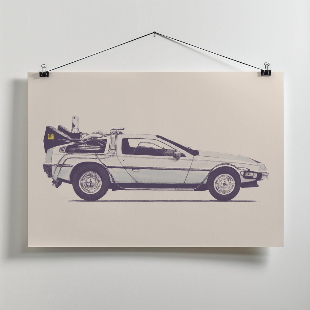 Delorean by Florent Bodart