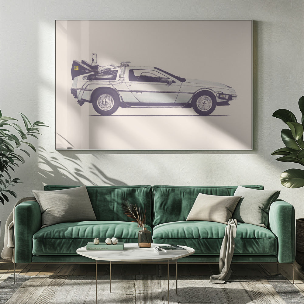 Delorean by Florent Bodart