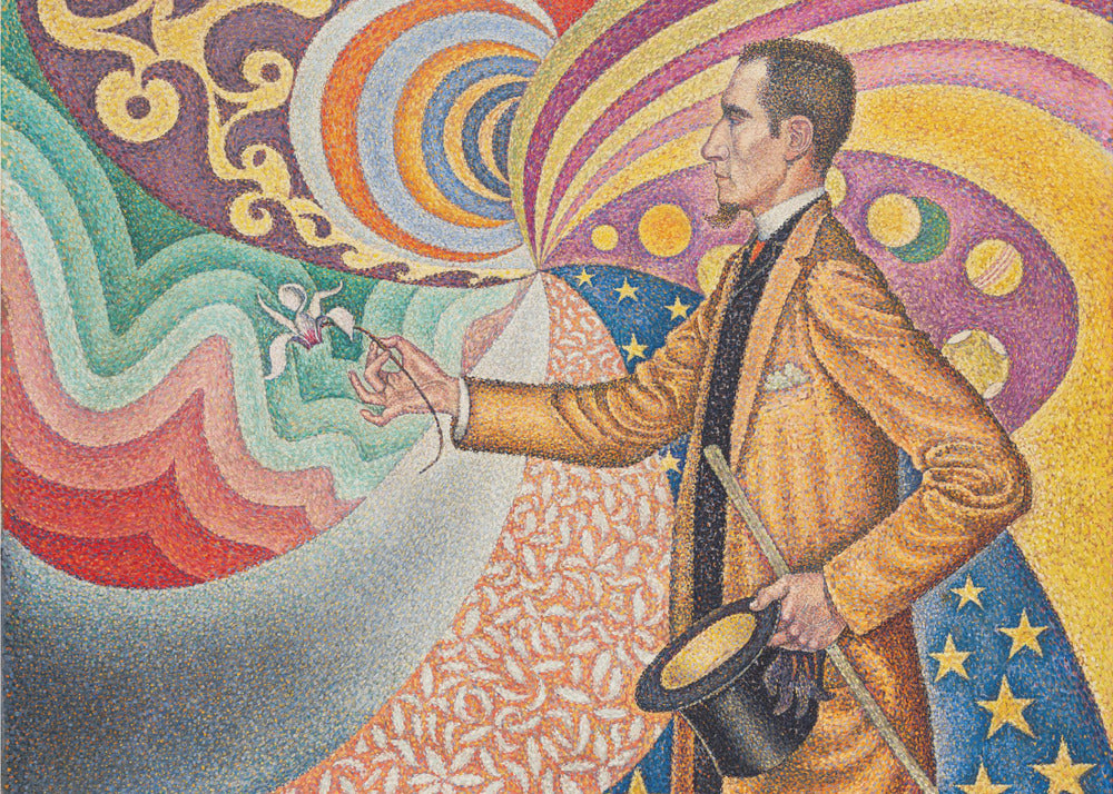 Portrait of Felix Feneon (1890) by Paul Signac