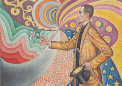 Portrait of Felix Feneon (1890) by Paul Signac