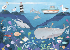 Sea World, Sea Life by Artist Carla Daly