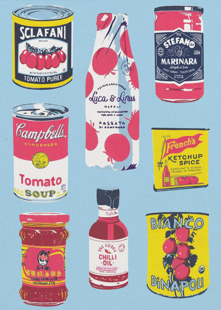 Canned Tomatoes by Studio Mandariini