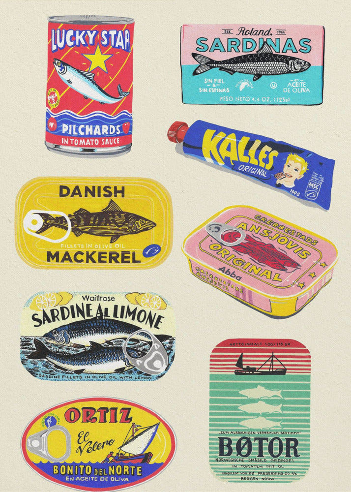 Canned Fish by Studio Mandariini