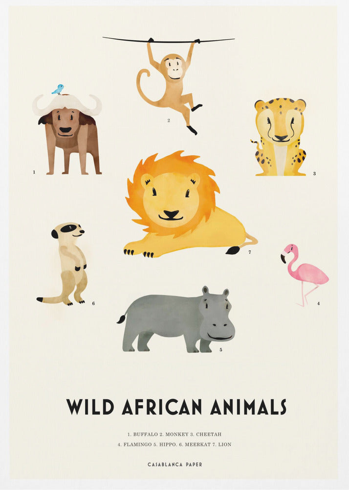 Wild African Animals