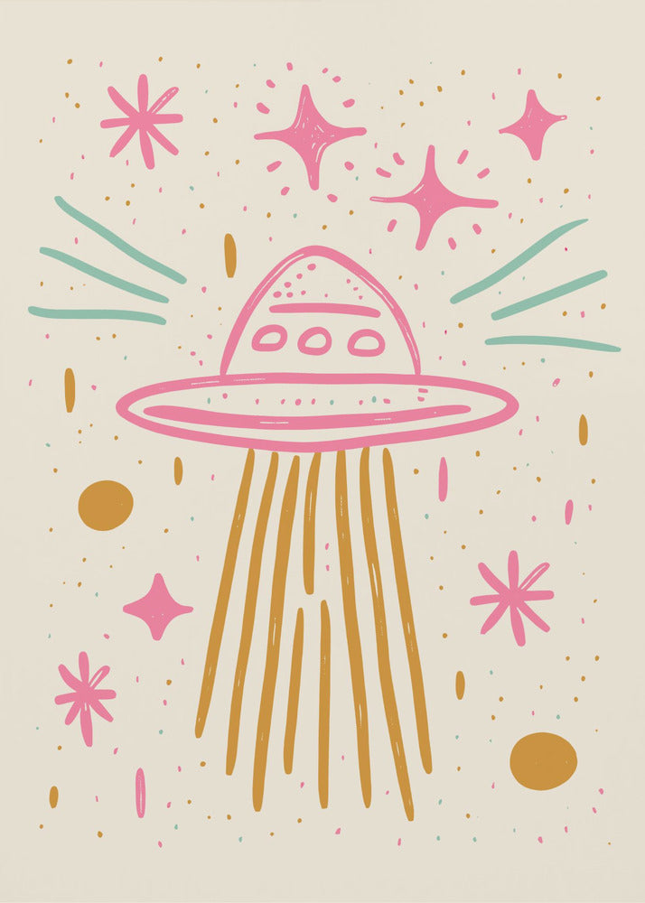 Pastel UFO