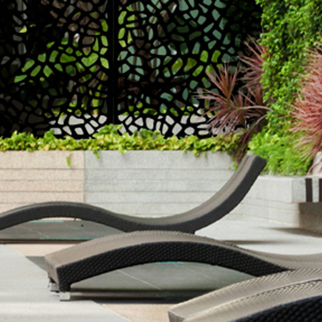 Design Flow Riverbank Decorative Screen