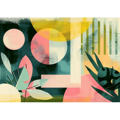 Wall Art Print - Abstract Plants