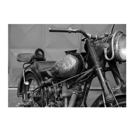 Wall Art Print - Vintage Motorcycle