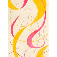 Wall Art Print - Abstract Ribbons