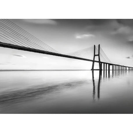 Wall Art Print - Black and White Bridge