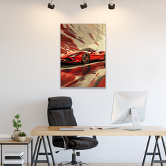 Wall Art Print - Fast Car
