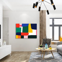 Wall Art Print - Abstract Paint Strokes