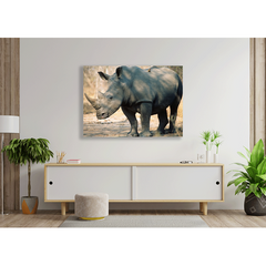 Wall Art Print - Black Rhinoceros