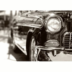 Wall Art Print - Classic Car Front Bumper