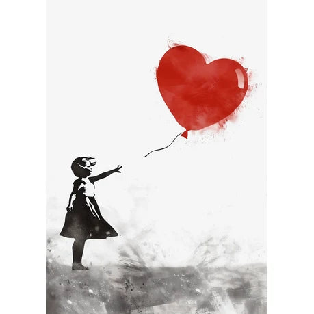 Wall Art Print - Popart Lost Love
