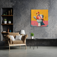 Wall Art Print - Popart Bird Business
