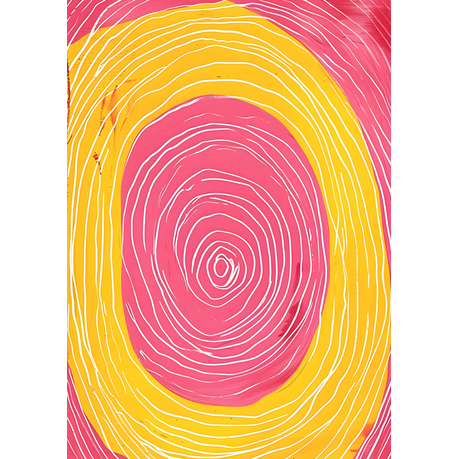Wall Art Print - Abstract Circles