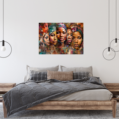 Wall Art Print - We Are Africa Beauty