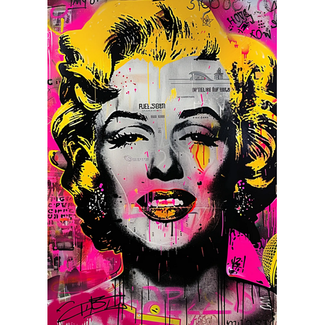 Wall Art Print - Popart Forever Marilyn
