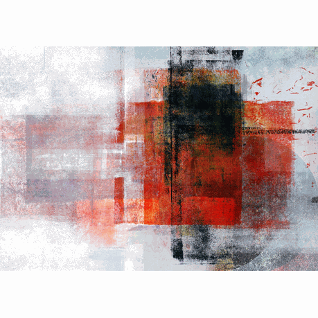 Wall Art Print - Contemporary Multimedia Abstract Background