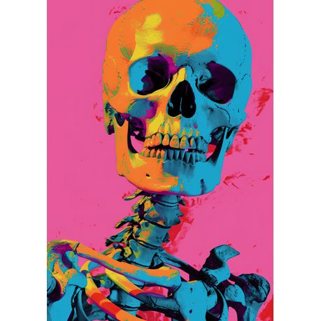 Wall Art Print - Skeleton