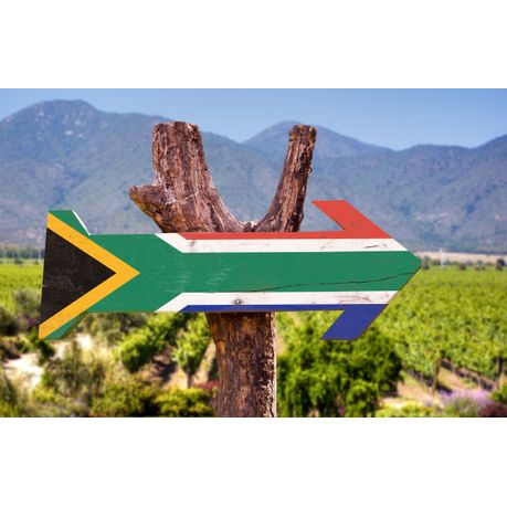 Wall Art Print- South Africa Flag