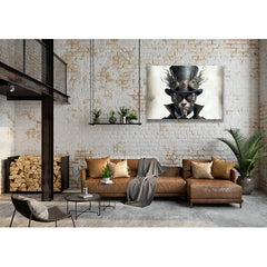 Wall Art Print - Steampunk Gentleman With Top Hat