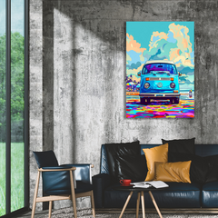 Wall Art Print - Popart Van Life