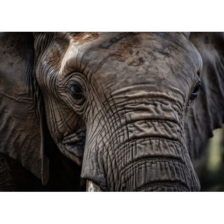 Wall Art Print - Gaze at The Wild Beauty of The Elephant