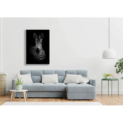 Wall Art Print - The zebra