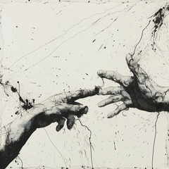 Wall Art Print - Human Touch