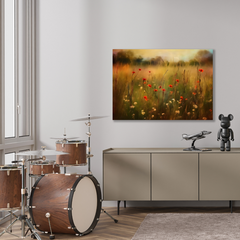 Wall Art Print - Beautiful Nature in brown and orange