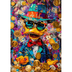 Wall Art Print - Duck Money
