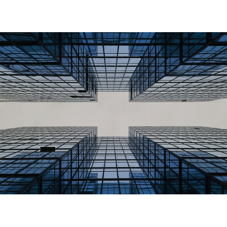 Wall Art Print - Building Business City Construction Geometry