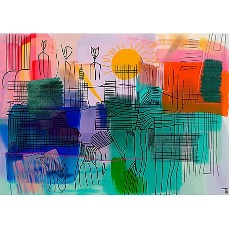Wall Art Print - Abstract Landscape