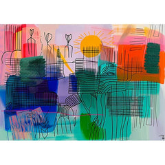 Wall Art Print - Abstract Landscape
