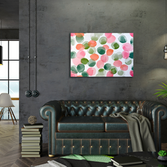 Wall Art Print - Abstract Leaves Horizontal