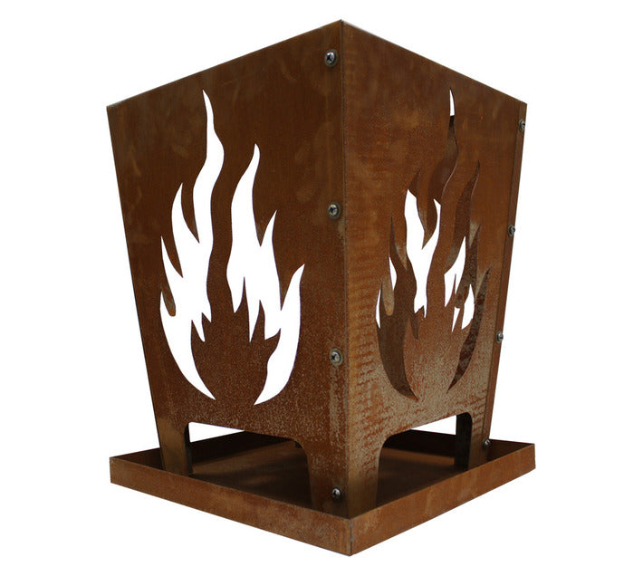 Storm Blaze Fire Pit Rust